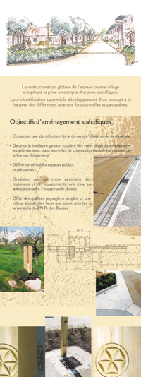 mise en page document objectifs d'amenagement