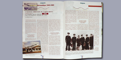 double-page interieure magazine naviguants